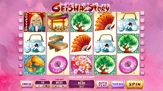 Geisha Story is an Oriental Themed Slot Game Provided by the Vendor Partner Playtech - BgSofts